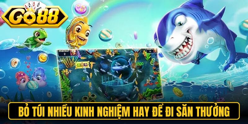 Bắn Cá Rùa Xanh Go88 - Khám Phá Đại Dương Săn Thưởng 3 Bỏ túi nhiều kinh nghiệm hay để đi săn thưởng