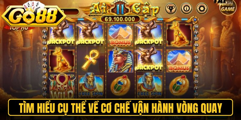 Bí Mật Cleopatra Go88 – Chinh Phục Kho Báu Ai Cập Kỳ Bí 2 Tìm hiểu cụ thể về cơ chế vận hành vòng quay