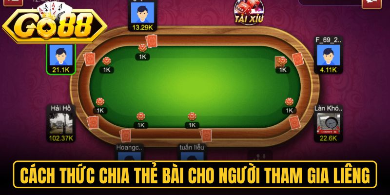 Cách Chơi Liêng Online Go88 - Phương Pháp Binh Bài Thắng 2 Cách thức chia thẻ bài cho người tham gia liêng