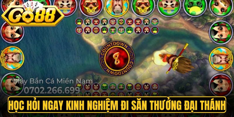 Đại Thánh Bắt Cá Go88 - Săn Boss Lớn, Chinh Phục Biển Sâu 3 Học hỏi ngay kinh nghiệm đi săn thưởng đại thánh