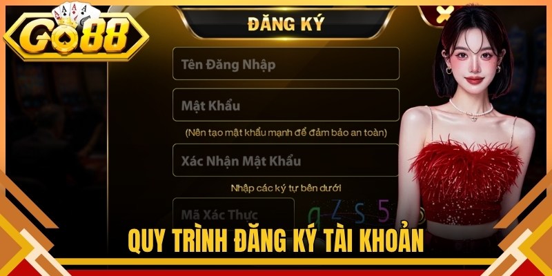 Quy trình đăng ký tài khoản