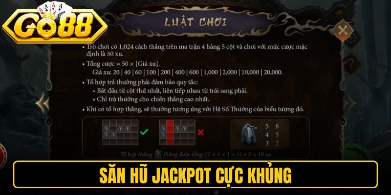 Hắc Thoại Ngộ Không Go88 - Quay Hũ Nhận Thưởng Cực Khủng 2 Săn hũ jackpot cực khủng