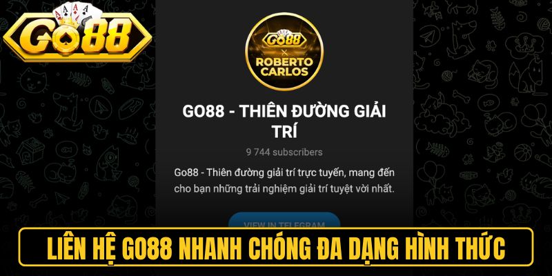 Liên hệ Go88 nhanh chóng thông qua đa dạng hình thức