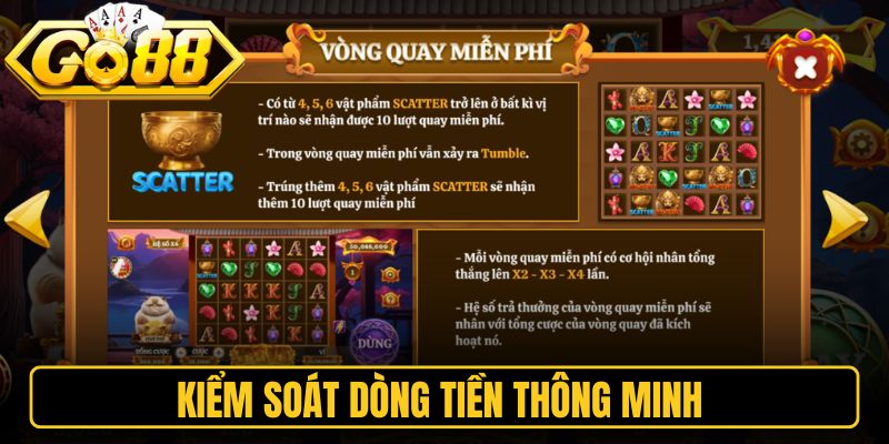 Mèo Tài Lộc Go88 - Khởi Sắc Tài Vận Cùng Các Vòng Quay 3 Kiểm soát dòng tiền thông minh