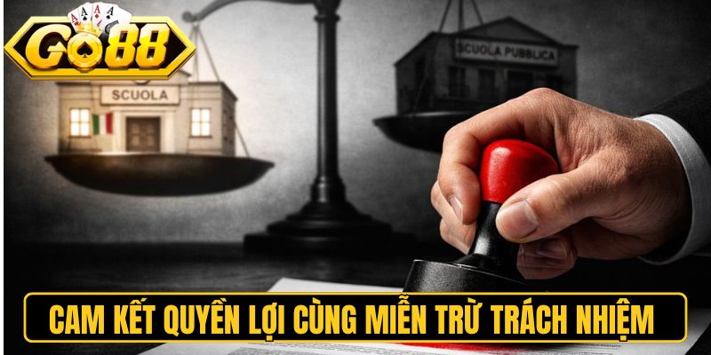 Cam kết quyền lợi cùng miễn trừ trách nhiệm chung 